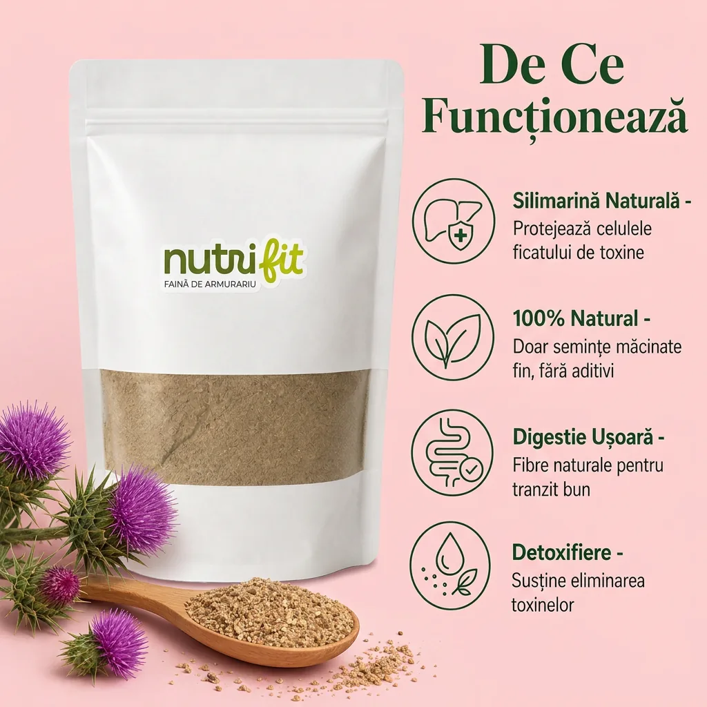 De ce funcționează făina de armurariu NutriFit